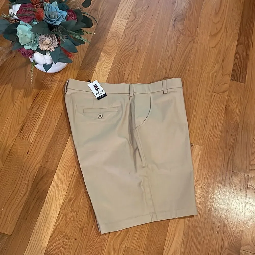 The Dapper Dog Men’s Khaki shorts - 40 - NWT